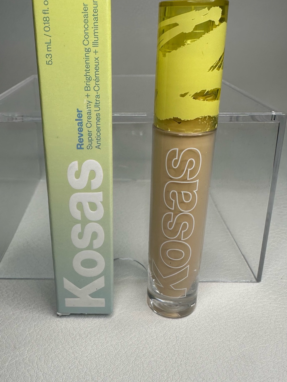 Kosas Revealer Brightening Concealer - Beige with Yellow Cap